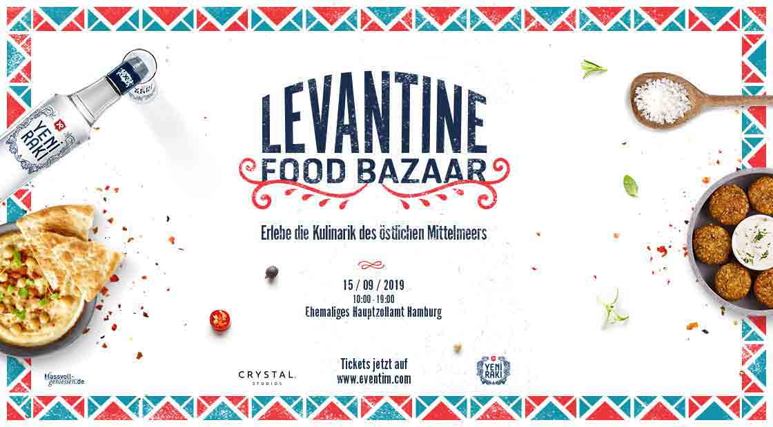 Levantine Food Bazaar by Yeni Rakı